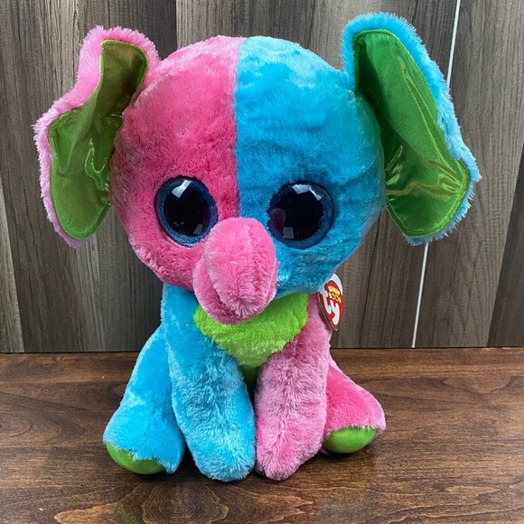 Ty Beanie Boo 16" Elfie Elephant - Picture 1 of 4